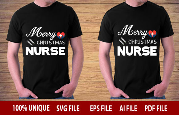 A Festive Touch for Nurses: MERRY CHRISTMAS NURSE DESIGN
