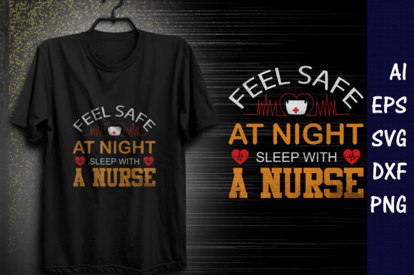 Feel Safe at Night with a Nurse T-shirt