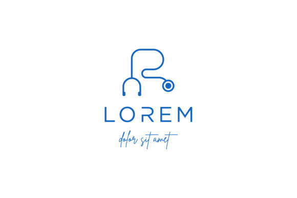 Letter R Stethoscope Medical Logo: A Designer's Take