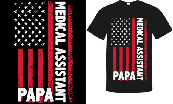 Medical Assistant Papa: A Unique Embroidery Design