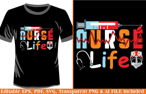 Nurse T-shirt Design: A Fresh Take on Nurse Life