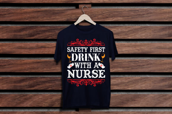 Nurse T-Shirt Design: A Versatile Embroidery Template