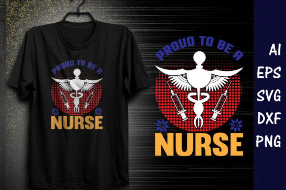Proud to Be a Nurse T-Shirt Design Review